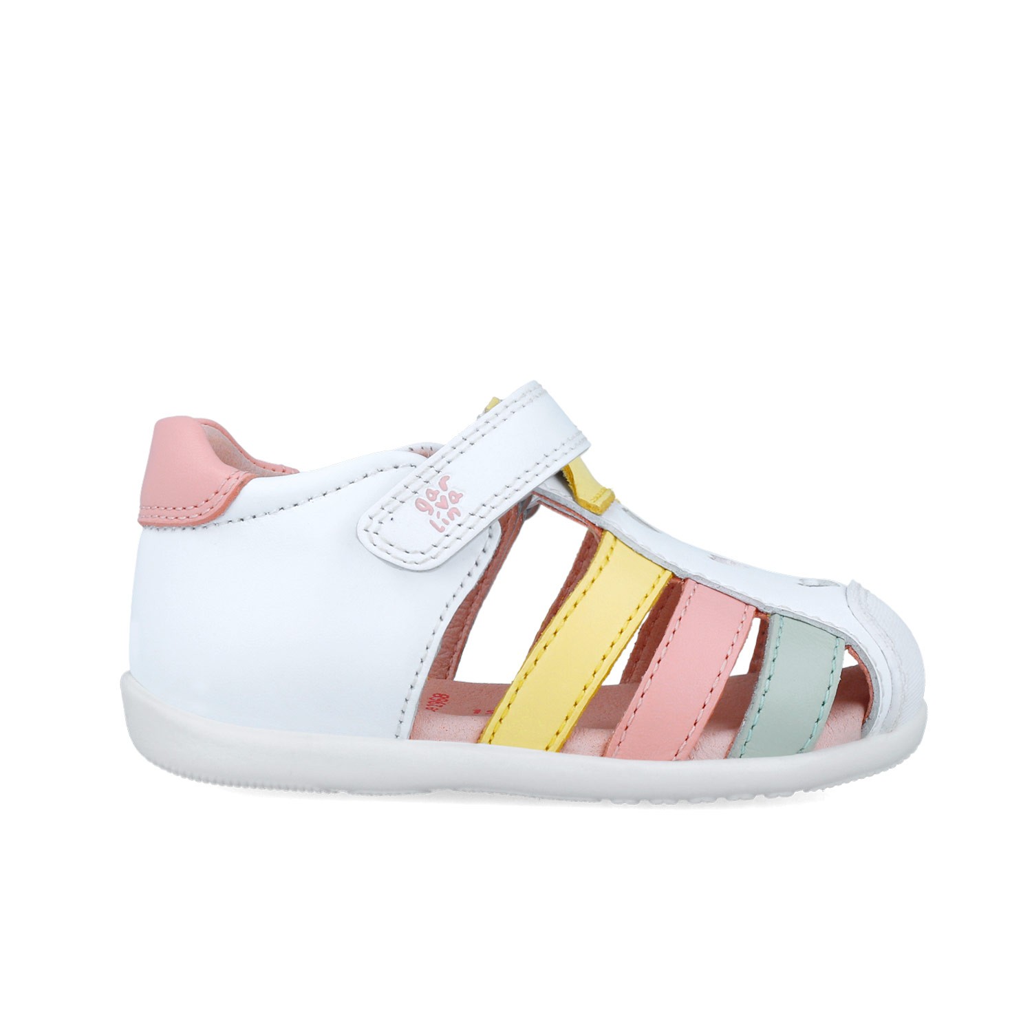 GARVALIN SANDAL BABY GIRL 252303-B176 ΛΕΥΚΟ - Image 2