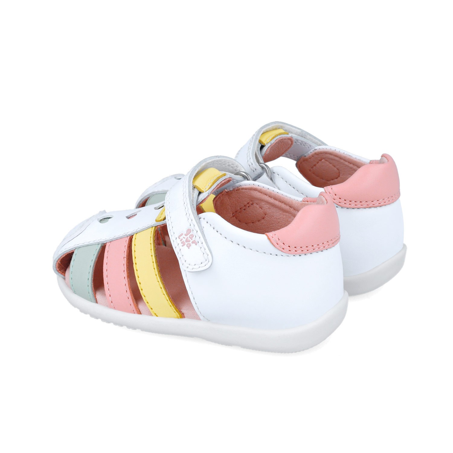 GARVALIN SANDAL BABY GIRL 252303-B176 ΛΕΥΚΟ - Image 4