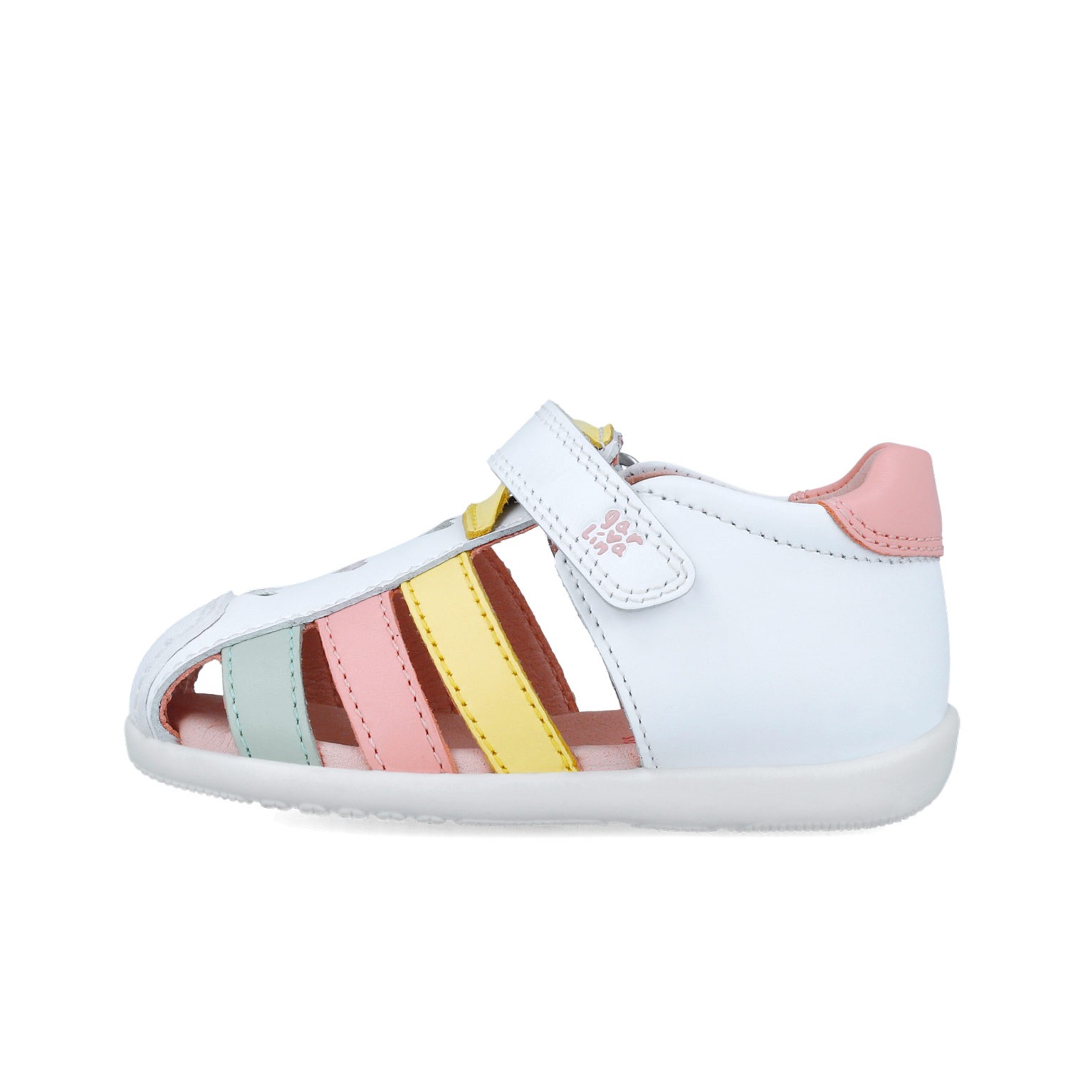 GARVALIN SANDAL BABY GIRL 252303-B176 ΛΕΥΚΟ - Image 6