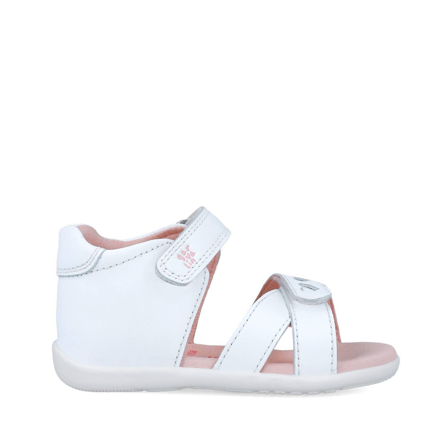 GARVALIN SANDAL BABY GIRL 252302-B050 ΛΕΥΚΟ