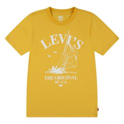 LEVI'S Μπλούζα κοντομάνικη αγόρι 8EM308-YAZ Κίτρινο