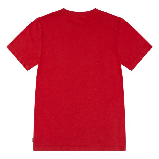 LEVI'S Μπλούζα κοντομάνικη αγόρι 9EA100-R58 Κόκκινο - Image 4