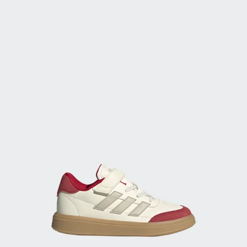 ADIDAS COURTBLOCK JUNIOR BOY EL C JH8568 ΛΕΥΚΟ - Image 3