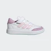ADIDAS COURTBLOCK JUNIOR GIRL EL C JH8570 ΛΕΥΚΟ