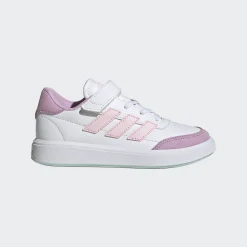 ADIDAS COURTBLOCK JUNIOR GIRL EL C JH8570 ΛΕΥΚΟ