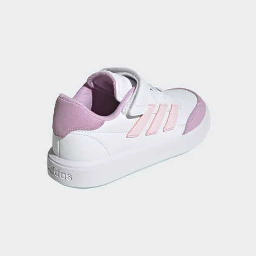 ADIDAS COURTBLOCK JUNIOR GIRL EL C JH8570 ΛΕΥΚΟ - Image 7