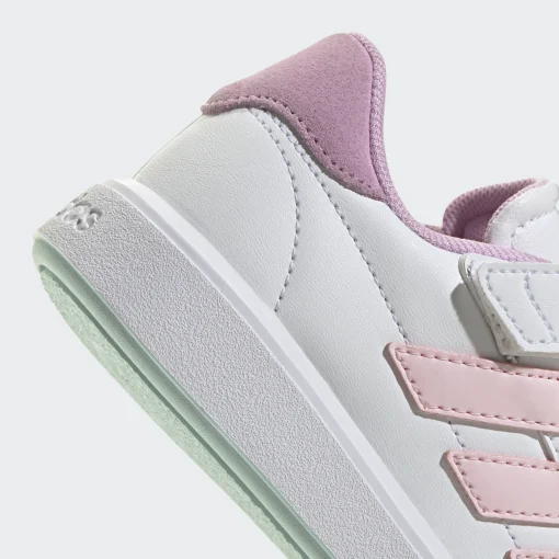 ADIDAS COURTBLOCK JUNIOR GIRL EL C JH8570 ΛΕΥΚΟ - Image 9