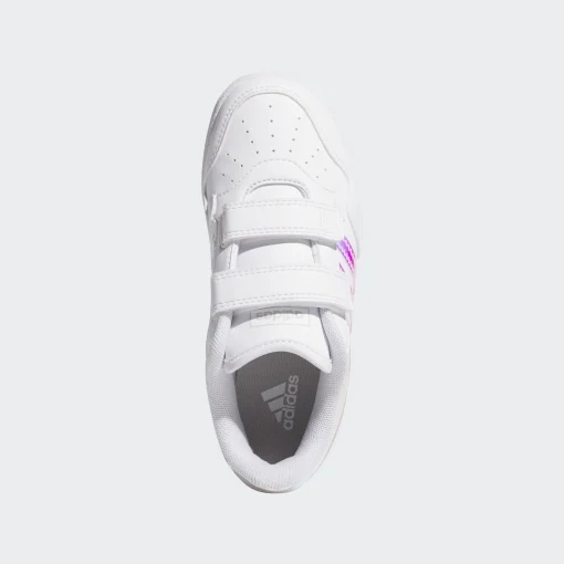 ADIDAS JUNIOR GIRL HOOPS 4.0 CF C JQ5240 ΛΕΥΚΟ - Image 4
