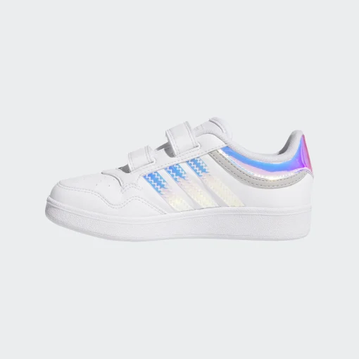 ADIDAS JUNIOR GIRL HOOPS 4.0 CF C JQ5240 ΛΕΥΚΟ - Image 5
