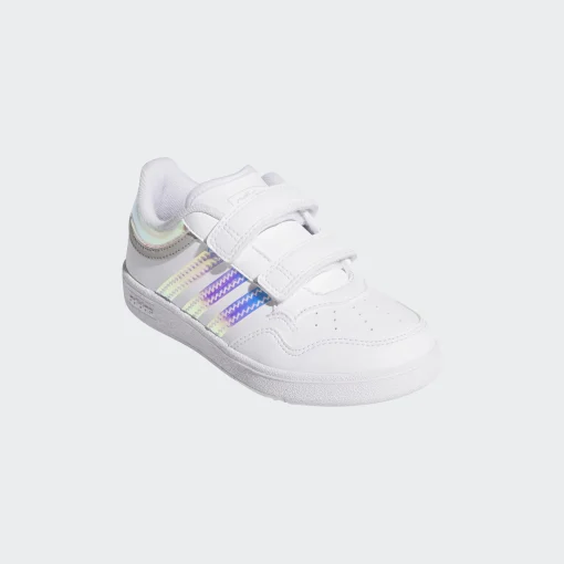 ADIDAS JUNIOR GIRL HOOPS 4.0 CF C JQ5240 ΛΕΥΚΟ - Image 6