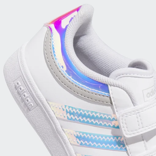 ADIDAS JUNIOR GIRL HOOPS 4.0 CF C JQ5240 ΛΕΥΚΟ - Image 8