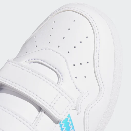 ADIDAS JUNIOR GIRL HOOPS 4.0 CF C JQ5240 ΛΕΥΚΟ - Image 9