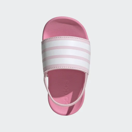 ADIDAS BABY GIRL ADILETTE ESTRAP I SLIDES JR5326 POZ - Image 4