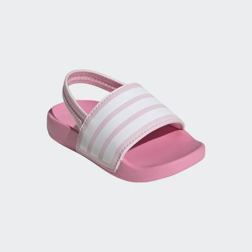ADIDAS BABY GIRL ADILETTE ESTRAP I SLIDES JR5326 POZ - Image 6