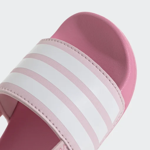 ADIDAS BABY GIRL ADILETTE ESTRAP I SLIDES JR5326 POZ - Image 9