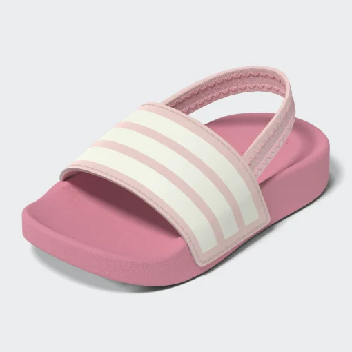 ADIDAS BABY GIRL ADILETTE ESTRAP I SLIDES JR5326 POZ - Image 11