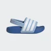 ADIDAS BABY BOY ADILETTE ESTRAP I SLIDES JR5327 ΜΠΛΕ