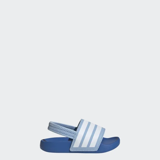 ADIDAS BABY BOY ADILETTE ESTRAP I SLIDES JR5327 ΜΠΛΕ - Image 3