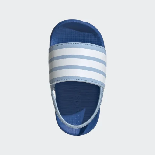 ADIDAS BABY BOY ADILETTE ESTRAP I SLIDES JR5327 ΜΠΛΕ - Image 4