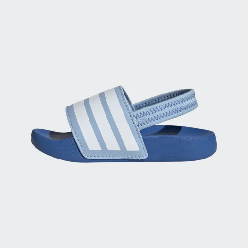 ADIDAS BABY BOY ADILETTE ESTRAP I SLIDES JR5327 ΜΠΛΕ - Image 5