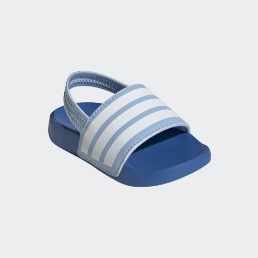 ADIDAS BABY BOY ADILETTE ESTRAP I SLIDES JR5327 ΜΠΛΕ - Image 6