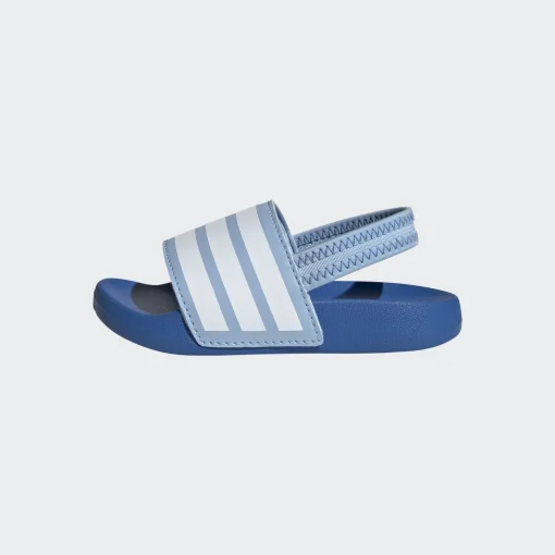 ADIDAS BABY BOY ADILETTE ESTRAP I SLIDES JR5327 ΜΠΛΕ - Image 12