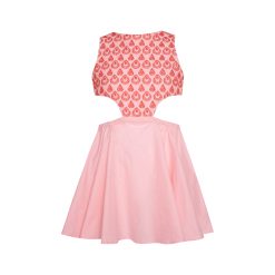 T6024 CANDYPOP 2 PIECE CUT OUT DRESS KID