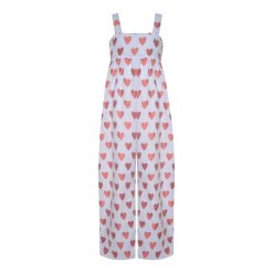 T6044 HEARTCLOUDS HEARTS LOOMED JUMPSUIT KID