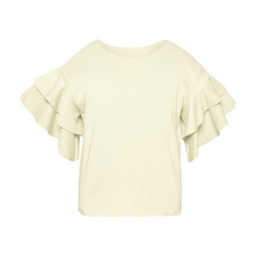 T6046 HEARTCLOUDS SET W/T-SHIRT & HEART LOOMED SHORTS KID - Image 2