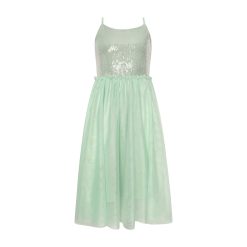 T6083 PEPPERMINT GLAM DRESS KID
