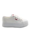 LEVIS SNEAKER JUNIOR GIRL ΠΑΝΙΝΑ MAUI LIGHT VTAM0031T ΛΕΥΚΟ
