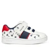 GEOX SNEAKER BABY BOY B Eclyper Boy B455LA 000BC C0050 ΛΕΥΚΟ