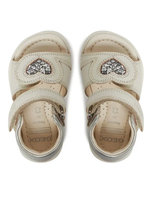 GEOX SANDAL BABY GIRL B Verred B B5521B 085NF C1Z1N ΛΕΥΚΟ - Image 4