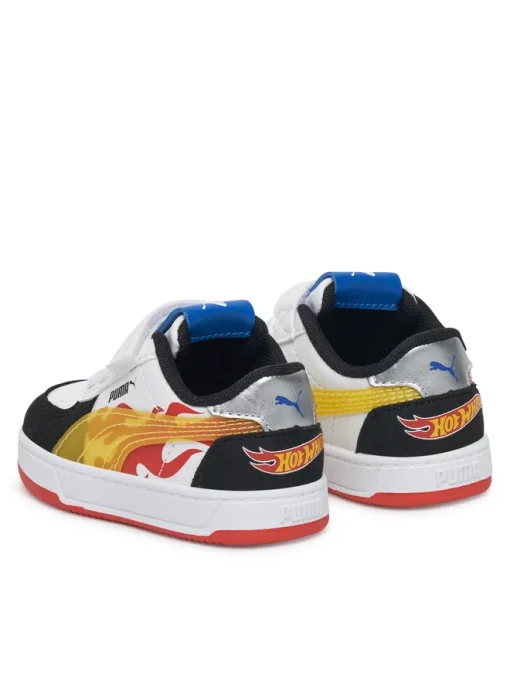 PUMA BABY BOY CAVEN 2.0 HOT WHEELS AC INF 401406 01 ΛΕΥΚΟ - Image 4