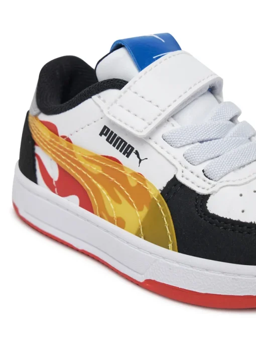 PUMA BABY BOY CAVEN 2.0 HOT WHEELS AC INF 401406 01 ΛΕΥΚΟ - Image 7