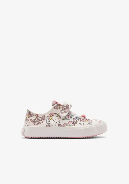 CONQUITOS SNEAKER JUNIOR GIRL ΠΑΝΙΝΑ UNICORN COSH284096 ΛΕΥΚΟ