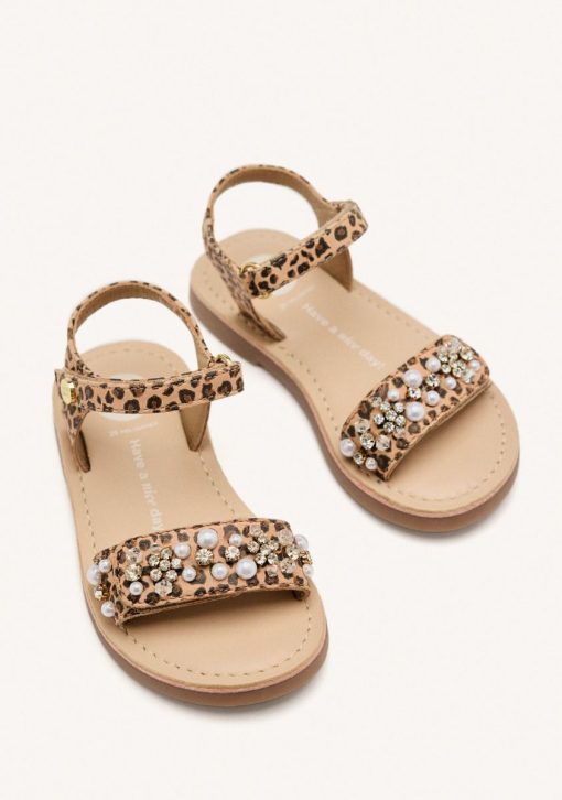GIOSEPPO SANDAL JUNIOR GIRL SKANAWAN 74166 ΜΠΕΖ - Image 4