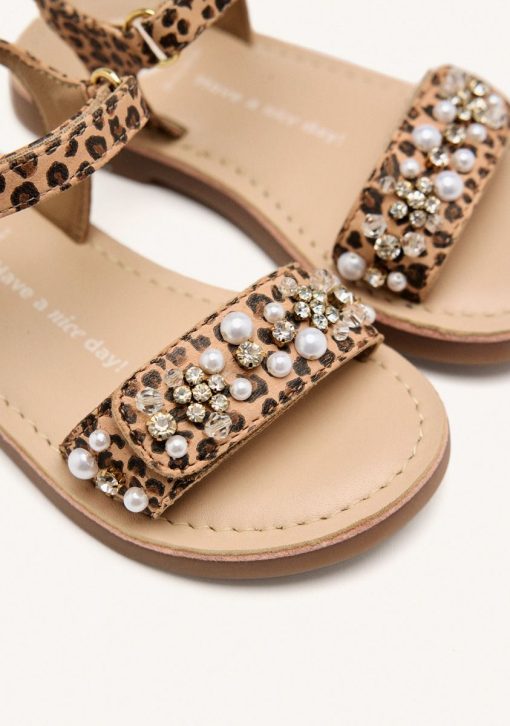 GIOSEPPO SANDAL JUNIOR GIRL SKANAWAN 74166 ΜΠΕΖ - Image 5