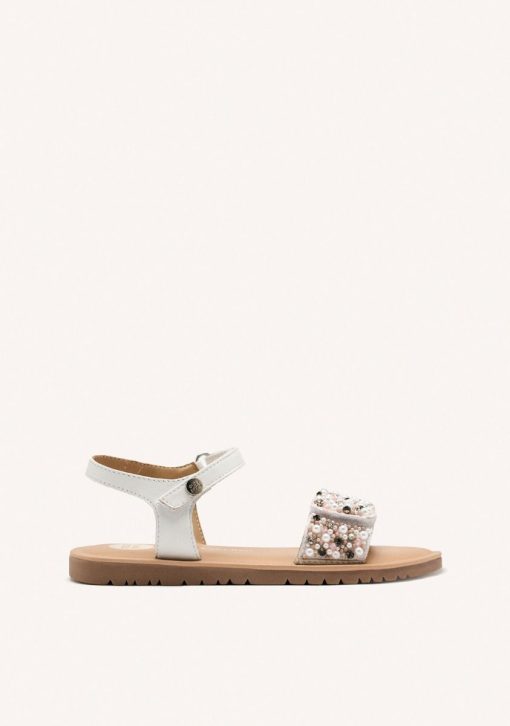 GIOSEPPO SANDAL JUNIOR GIRL BOZRAH 74113 ΛΕΥΚΟ