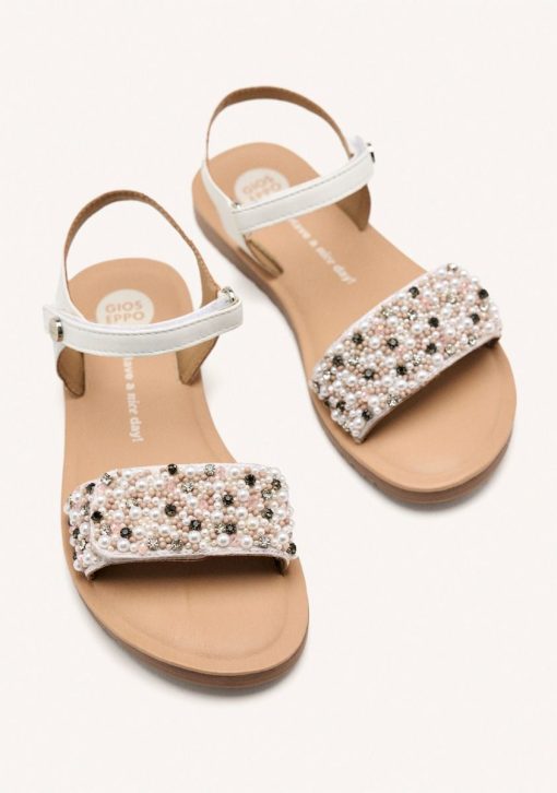 GIOSEPPO SANDAL JUNIOR GIRL BOZRAH 74113 ΛΕΥΚΟ - Image 4