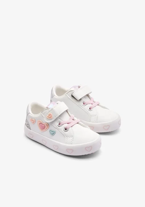 CONQUITOS OSITO SNEAKER ΒΑΒΥ GIRL ΠΑΝΙΝΑ OSSH153015 ΛΕΥΚΟ - Image 3