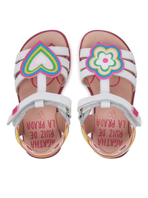 AGATHA RUIS DE LA PRADA SANDAL GIRL 252963-A050 ΛΕΥΚΟ - Image 4