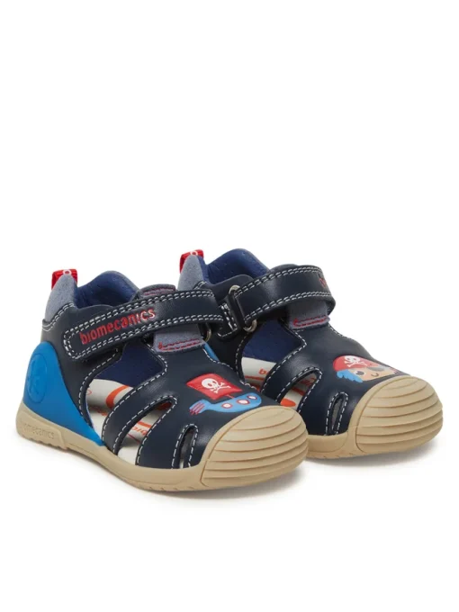BIOMECANICS SANDAL BABY BOY 252118-A183 ΜΠΛΕ - Image 2