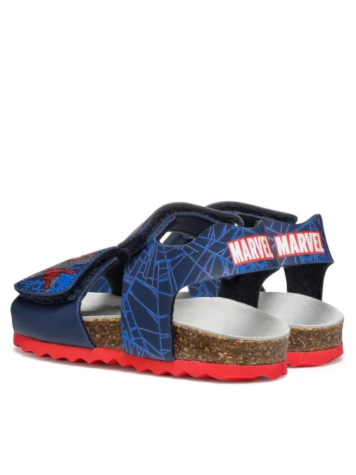 GEOX SANDAL BABY BOY SPIDERMAN B.S Chalki B C B552QC 000BC C0735 ΜΠΛΕ - Image 3