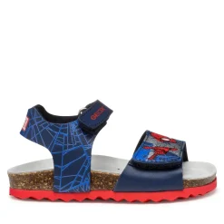 GEOX SANDAL BABY BOY SPIDERMAN B.S Chalki B C B552QC 000BC C0735 ΜΠΛΕ