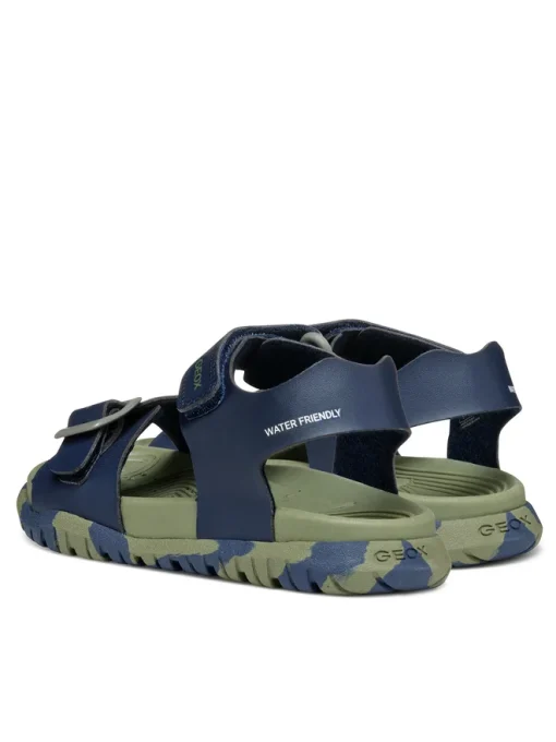 GEOX SANDAL JUNIOR BOY FUSBETTO B.A J35HMA 00054 CF4A3  ΜΠΛΕ - Image 3