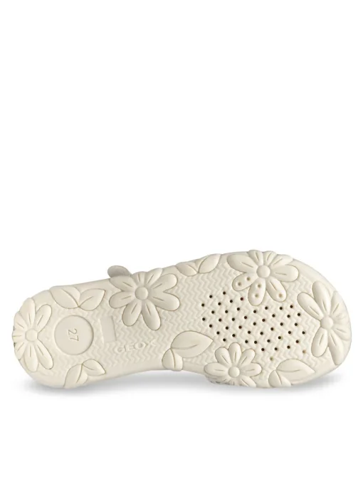 GEOX SANDAL JUNIOR GIRL J A Haiti G.A J028ZA 007BC C1714 ΛΕΥΚΟ - Image 6