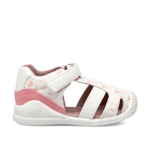 OSCAL SANDAL BABY GIRL 46018 ΛΕΥΚΟ