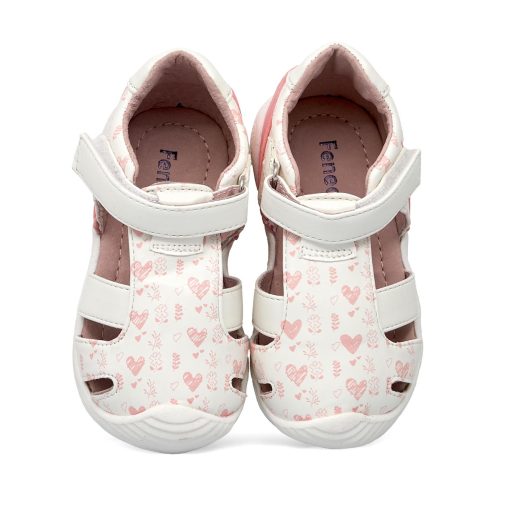 OSCAL SANDAL BABY GIRL 46018 ΛΕΥΚΟ - Image 4