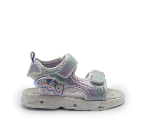 ALLEGRIA SANDAL JUNIOR GIRL LIGHTS 122901 ΒΕΡΑΜΑΝ